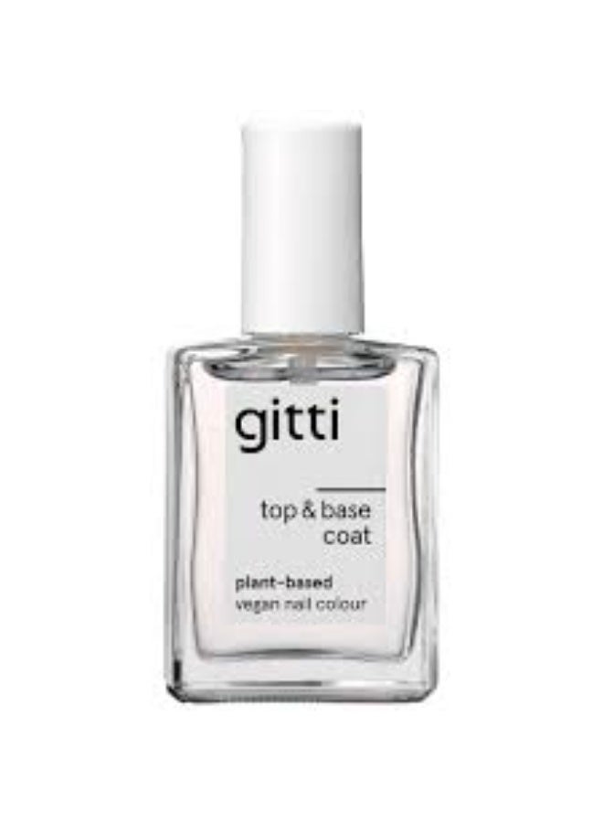 gitti Plant-based Top & Base Coat 15ml - Image 1